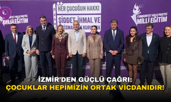 İzmir’den güçlü çağrı: Çocuklar hepimizin ortak vicdanıdır!