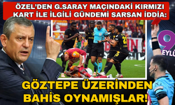 Özel: Galatasaray maçında Göztepe’ye gösterilen kırmızı kartın arkasında 5.5 milyon liralık bahis skandalı var