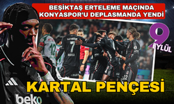Beşiktaş Konya'da 3 puanı 2 golle aldı