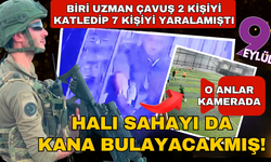Balıkesir'i kana bulayan saldırgan, halı sahada da ateş etmiş: Panik anı kamerada