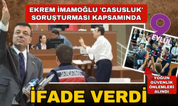 Ekrem İmamoğlu 'Casusluk' soruşturması kapsamında ifade verdi