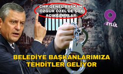 Özgür Özel: "Bütün belediye başkanlarımıza tehditler geliyor"