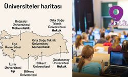 Türkiye’de hangi üniversite hangi bölümlerde en iyisi? Üniversiteler haritası ile analiz