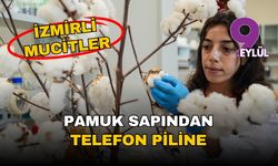 İzmir'de mucitler, pamuk tarlasındaki atıkları, yapay deriden akıllı telefon piline dönüştürüyor