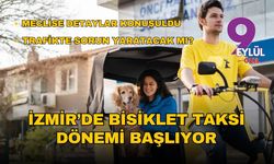 İzmir’de bisiklet taksi dönemi başlıyor