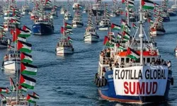 İsrail'den Akdeniz'e füze! Sumud Filosu alarma geçti
