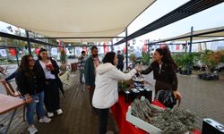 Efes Tarlası’nda üreticiyle tüketici el ele