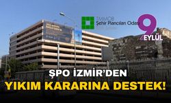 ŞPO İzmir'den Çankaya Otoparkı yıkım kararına destek