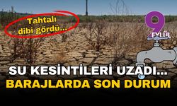 İzmir'de su kesintileri yine uzatıldı!