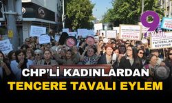 CHP'li kadınlardan İzmir'de tencere tavalı eylem