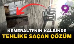 İzmir Konak Kemeraltı'nın kalbinde tehlike saçan çözüm: Dokuz aylık su sızıntısı çileye dönüştü