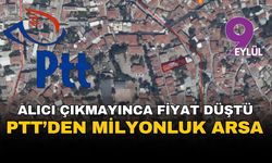 Alıcı çıkmayınca fiyat düştü... PTT'den İzmir Urlada milyonluk arsa!