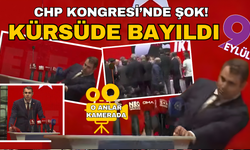 CHP'de şok! Başkan adayı kürsüde bayıldı (Video)