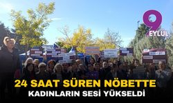 Karabağlar’da  24 saat süren nöbette kadınların sesi yükseldi