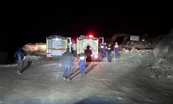 Şantiye müdürü göçük altında kaldı.... Arama çalışması sürüyor