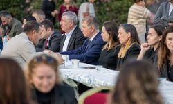 Tugay, Onur Günay'ın hayır yemeğine katıldı