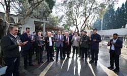 Cami temeli dualarla atıldı