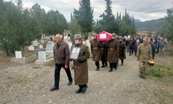 Çorum'da Kore Gazisi son yolculuğuna uğurlandı