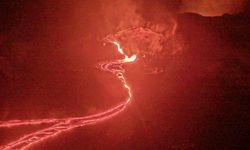 Hawaii'deki Kilauea Yanardağı'nda 36'ncı patlama öncesi lav akıntıları