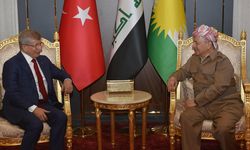 Ahmet Davutoğlu, Mesud Barzani ile bir araya geldi