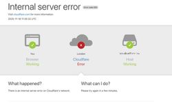 Cloudflare çöktü, internet kilitlendi