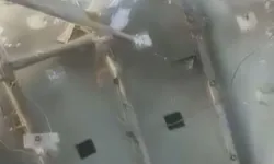 Gürcistan'da düşen askeri kargo uçağımızın parçaları görüntülendi