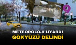 İzmir'de sarı kodlu alarm kâbusa döndü: Sağanak yağış kenti esir aldı