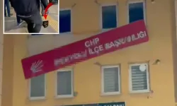 İmralı kararından sonra CHP'nin ilçe binasına saldırı