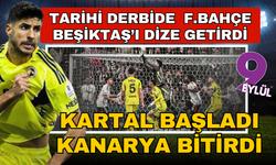 Fenerbahçe 2-0'dan geri dönüp Beşiktaş'ı devirdi