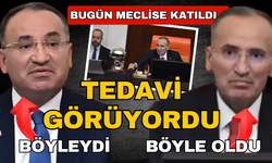 Hastanede tedavi görüyordu! Bekir Bozdağ TBMM'ye geri döndü