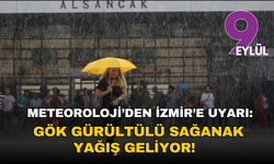 Meteoroloji’den İzmir’e uyarı: Gök gürültülü sağanak yağış geliyor!