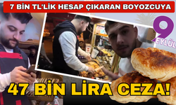 Yedi bin TL'lik hesap çıkaran boyozcuya para cezası