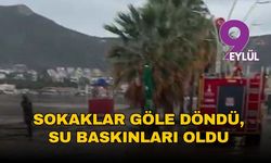 İzmir’de sağanak etkili oldu