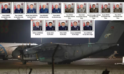 Şehitlerimizin naaşlarını taşıyan uçak Türkiye'de