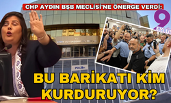 Aydın Büyükşehir Belediye Meclisi'ne önerge ve polis barikatı tepkisi