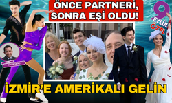 Önce partneri, sonra eşi oldu! Amerika şampiyonu ile evlendi