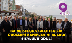 Barış Selçuk Gazetecilik Ödülleri sahiplerini buldu: 9 Eylül'e ödül!