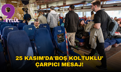 İzmir’de 25 Kasım için 'boş koltuklu' çarpıcı mesaj!