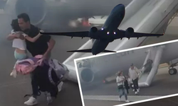 Uçakta panik: Gizemli koku rotayı değiştirdi, 5 kişi hastaneye kaldırıldı