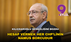“Hesap vermek her CHP’linin namus borcudur”