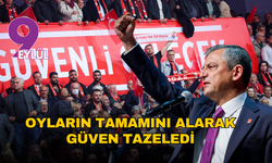 Özgür Özel’e Kurultaydan Tam Destek