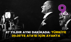 87 yıldır aynı dakikada: Türkiye 09.05’te Ata’sı için ayakta