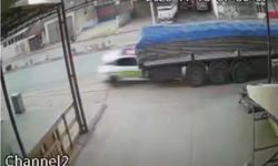 Manisa’da polis memuru şehit oldu: Kaza görüntüleri ortaya çıktı