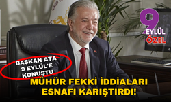Mühür fekki iddiaları esnafı karıştırdı! Esnaf Başkanı Yalçın Ata'dan açıklama geldi