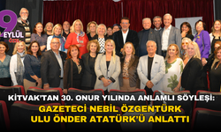 KİTVAK’tan 30. Onur Yılında anlamlı söyleşi: Gazeteci Nebil Özgentürk Atatürk’ü anlattı