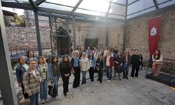 Tarihi Kıllıoğlu Hamamı sanatla yeniden hayat buldu