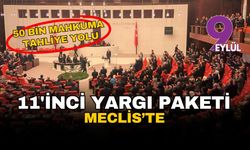 11. Yargı Paketi Meclis'te: 50 bin mahkuma tahliye yolu
