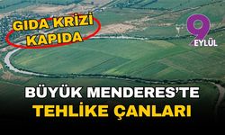 Büyük Menderes'te tehlike çanları: Gıda krizi kapıda