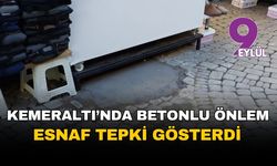 İzmir'deki elektrik faciası sonrası Kemeraltı'nda 'betonlu' önlem! Esnaf tepki gösterdi
