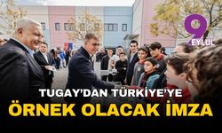 Tugay'dan Türkiye'ye örnek olacak imza
